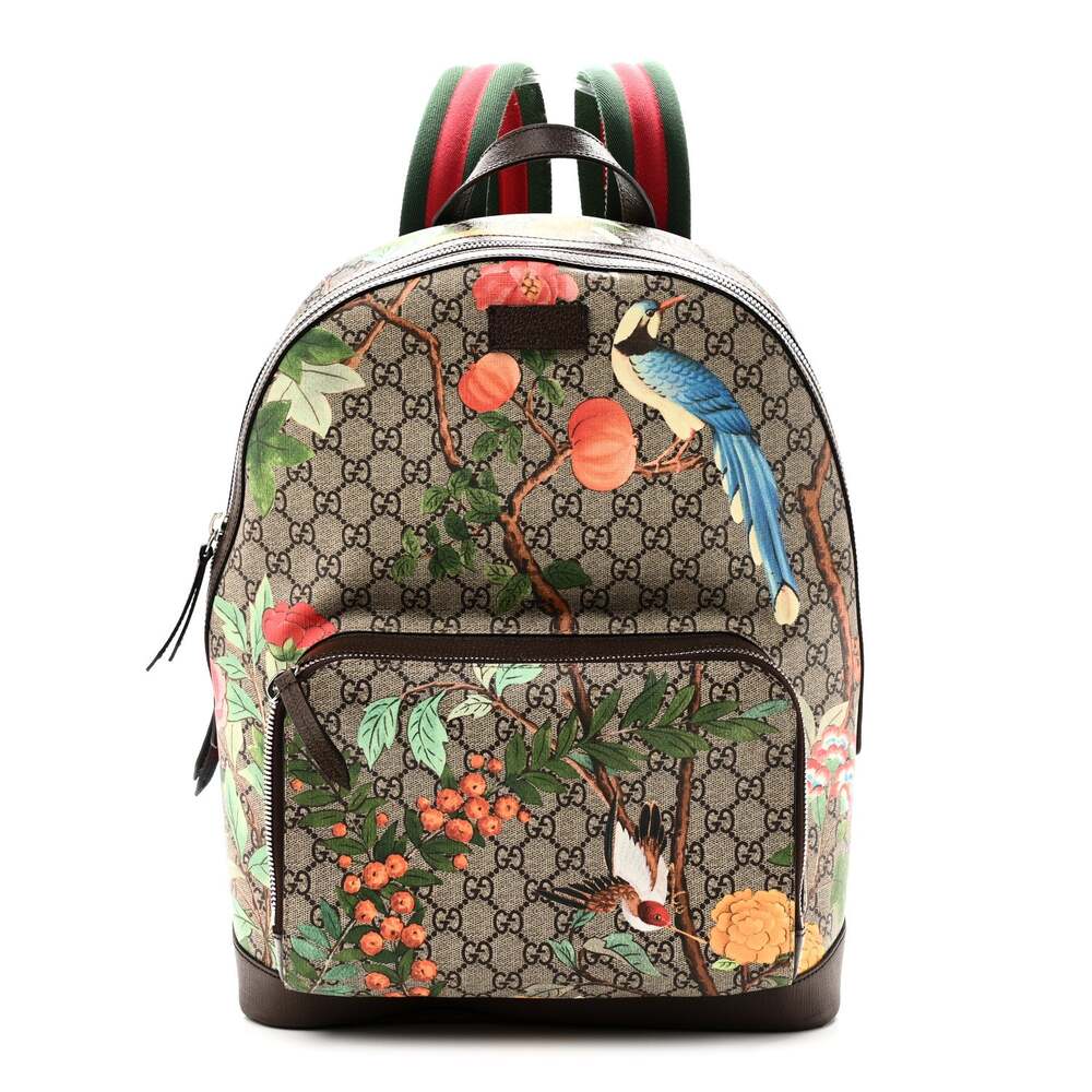Gucci Gg Supreme Tian Web Small Day #268138G10B